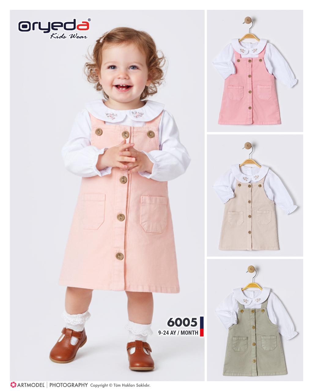 KIZ GÖMLEKLİ RENKLİ JİLE 9-24 AY